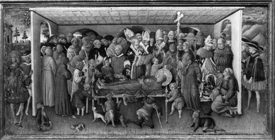 The Funeral of Saint Francis of Assisi by Bartolomeo Tommaso da di Foligno